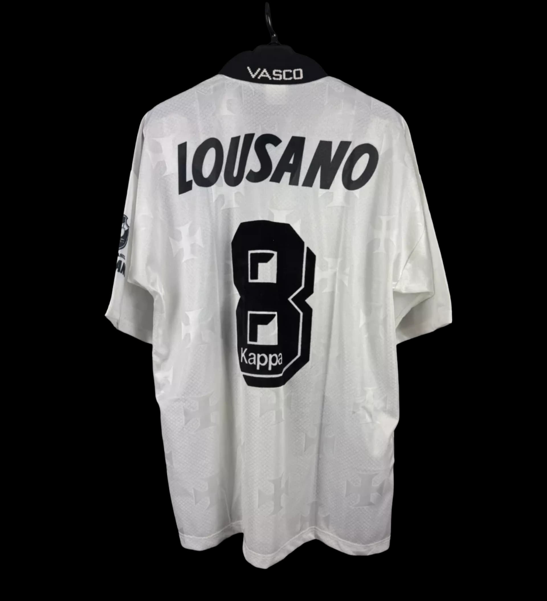 Camisa Vasco  Juninho Pernambucano  Brasileirão 1995 — imagem 2 de 2