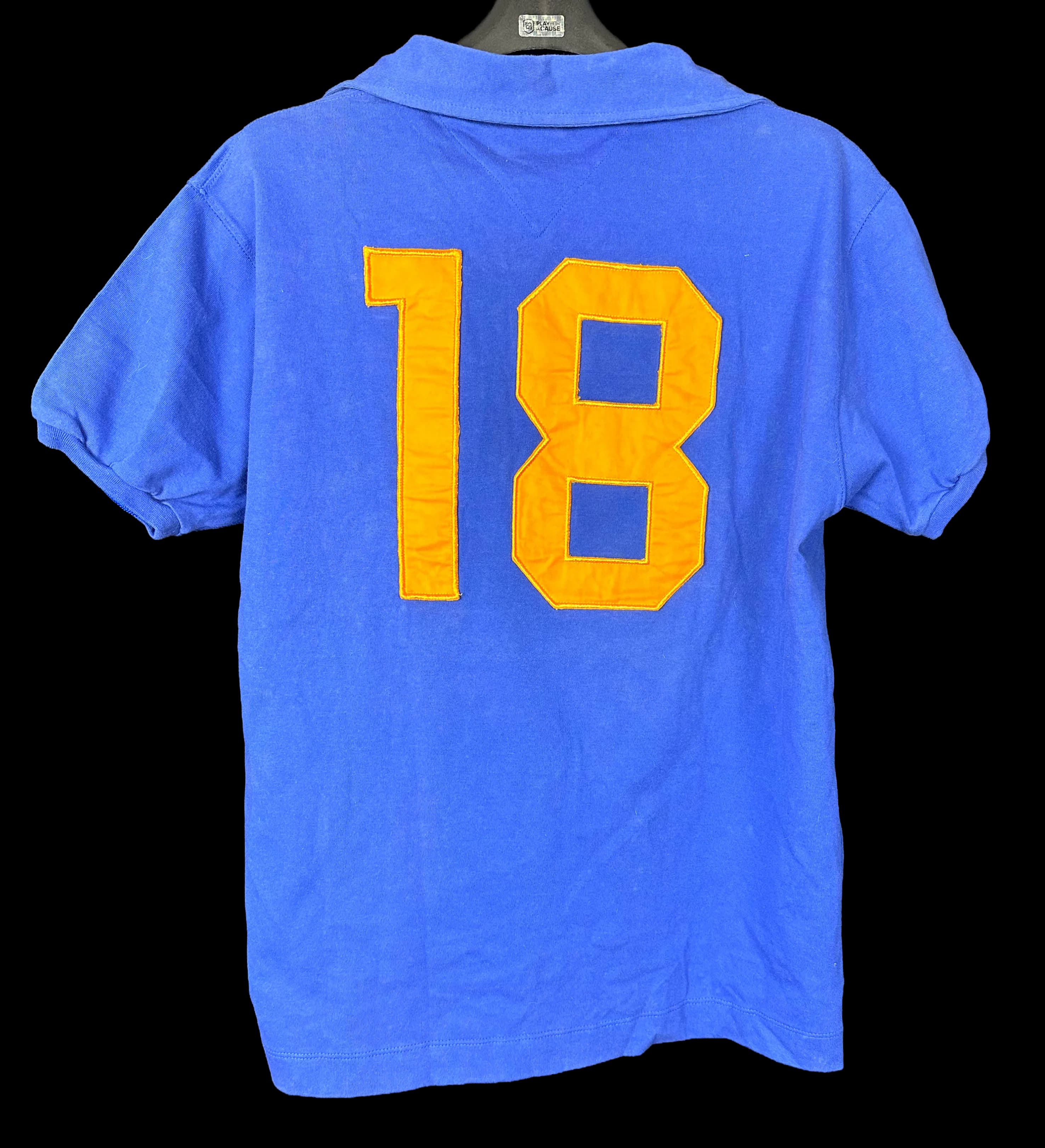 announcements/949b2938-3e64-4a72-96e3-8f54ff35e444/1785345565815-Camisa-Brasil-Mazzola-18-Replica-Copa-1958-Autografada-Pele-Costas.webp