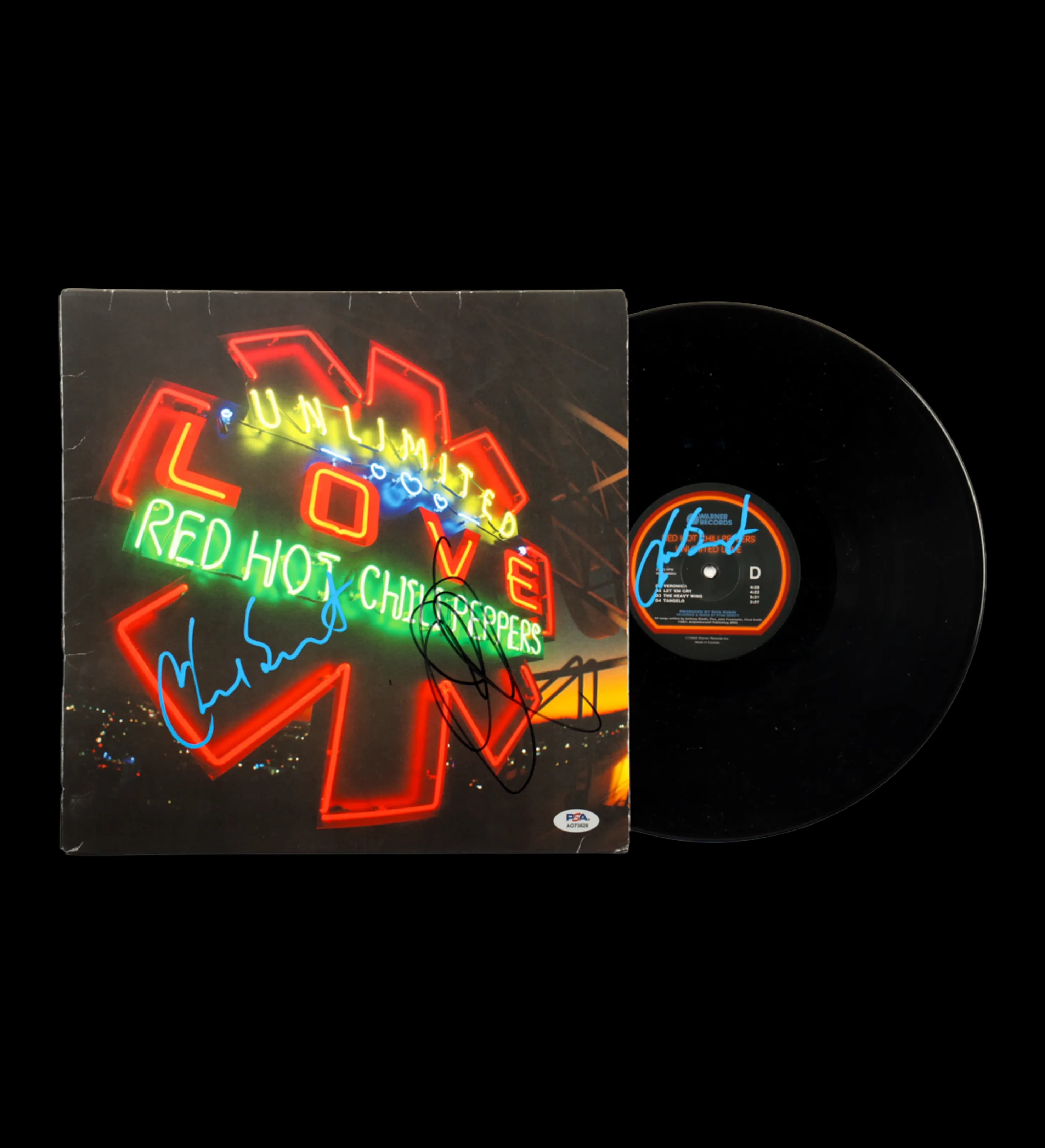 announcements/9d197368-4f02-42e6-9450-206b9c81ee95/1785200666134-Lp-Red-Hot-Chili-Peppers-Unlimited-Love-Autografado-Chad-Smith-John-Fusciante-1.webp